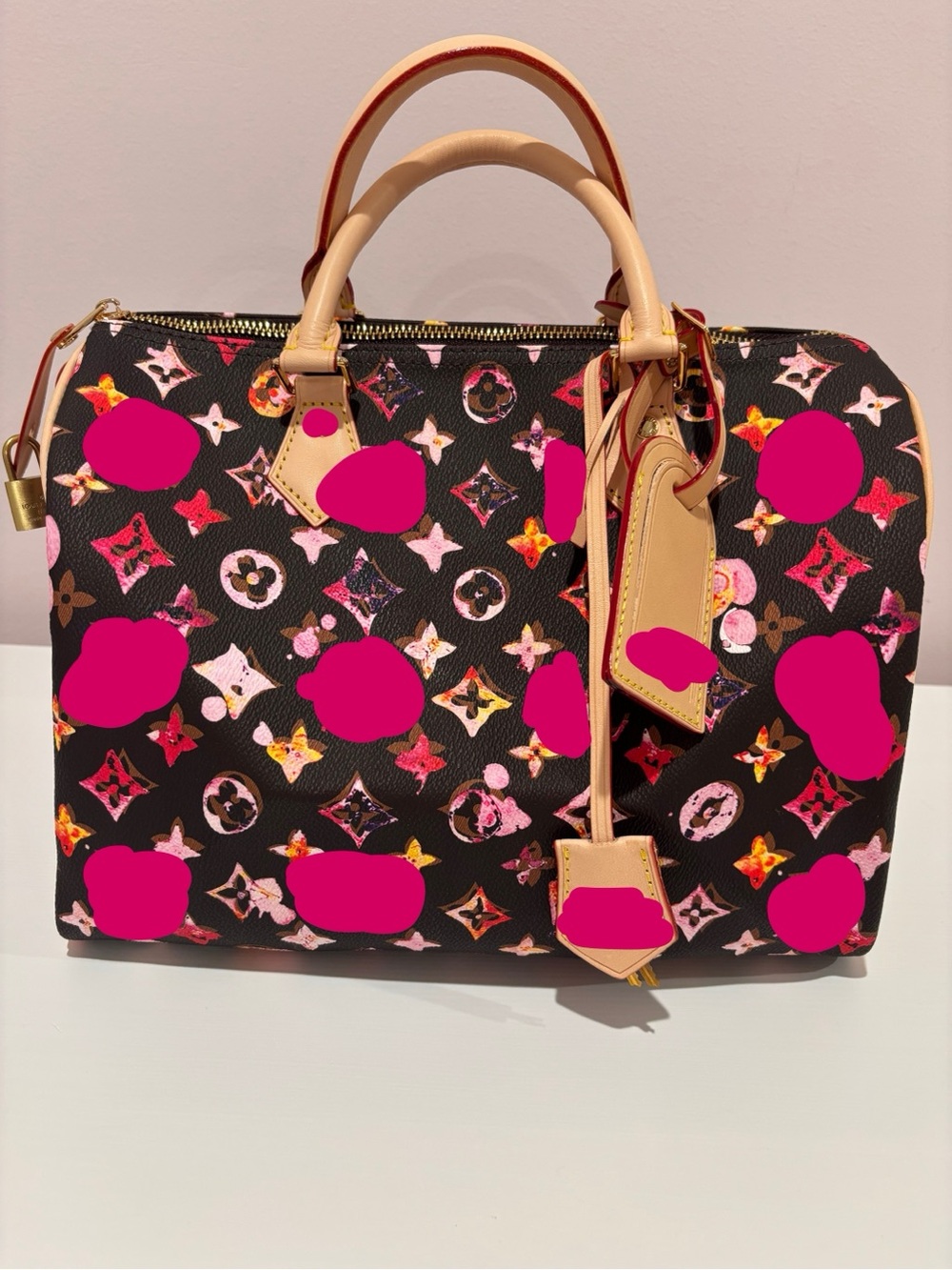 Watercolor bag